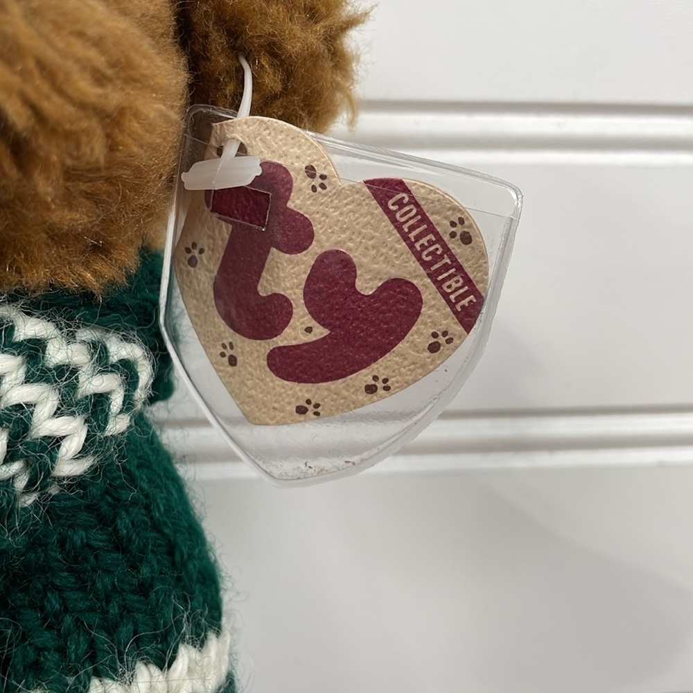 1993 Vintage Collectable TY Bear with Tags - Picture 3 of 6
